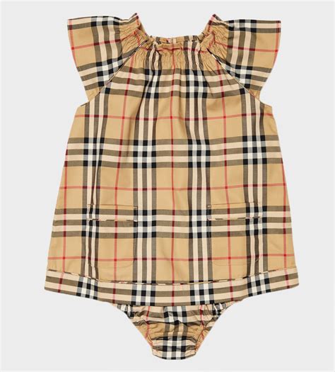 burberry vestiti bambina|burberry newborn dresses.